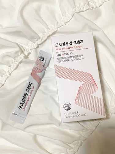 PHYTOTICS モロシルエットオレンジのクチコミ「ダイエットのために飲んでいる韓国サプリメント✨
液体で、オレンジジュースのような美味しい味です.....」（1枚目）