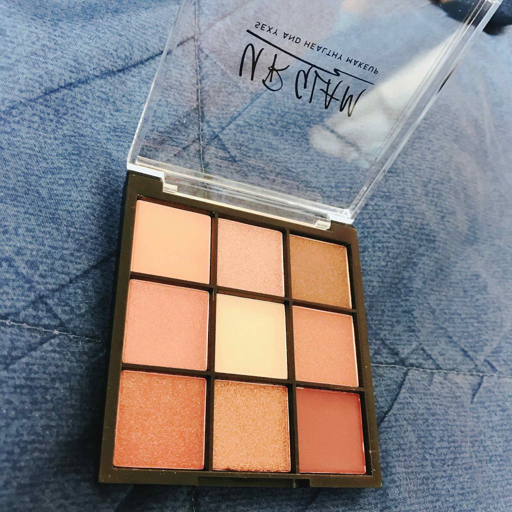 UR GLAM BLOOMING EYE COLOR PALETTE/U R GLAM/アイシャドウパレットを使ったクチコミ(1枚目)