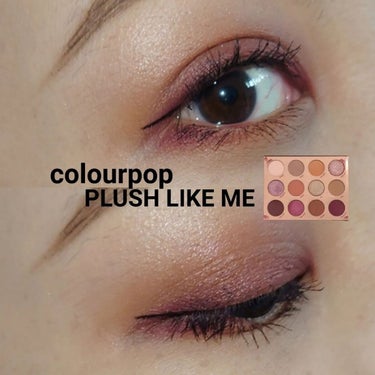 プラッシュ ライク ミー/ColourPop/パウダーアイシャドウを使ったクチコミ（1枚目）