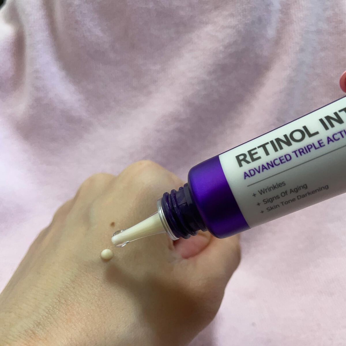 レチノールインテンシブ アドバンスドトリプルアクションアイクリーム/SOME BY MI/アイケア・アイクリームを使ったクチコミ（3枚目）