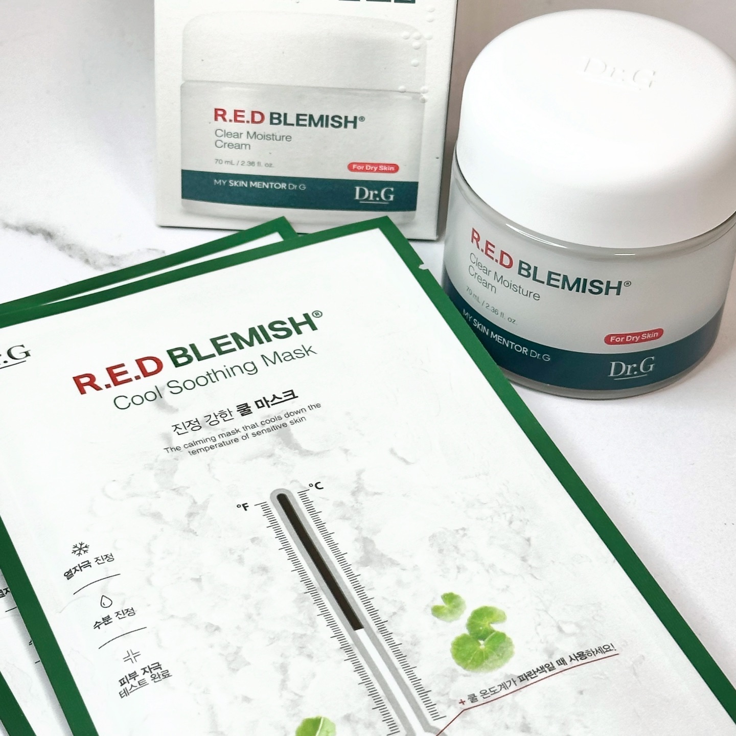 レッドブレミッシュ クールスージングマスク/Dr.G/シートマスク・パックを使ったクチコミ（1枚目）