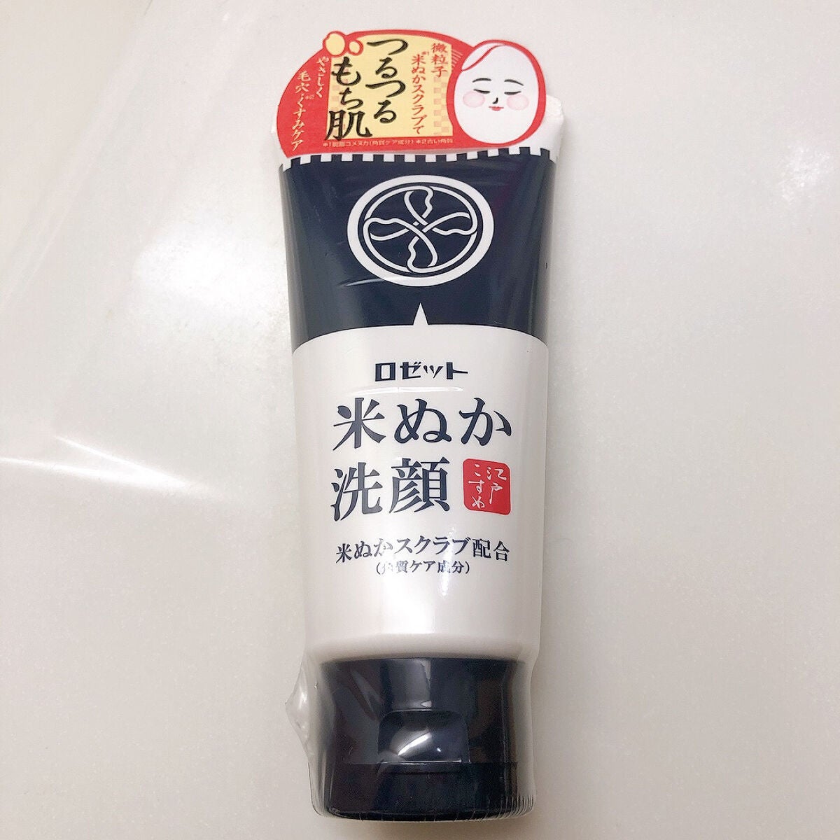 江戸こすめ 米ぬか洗顔/ロゼット/洗顔フォームを使ったクチコミ(1枚目)