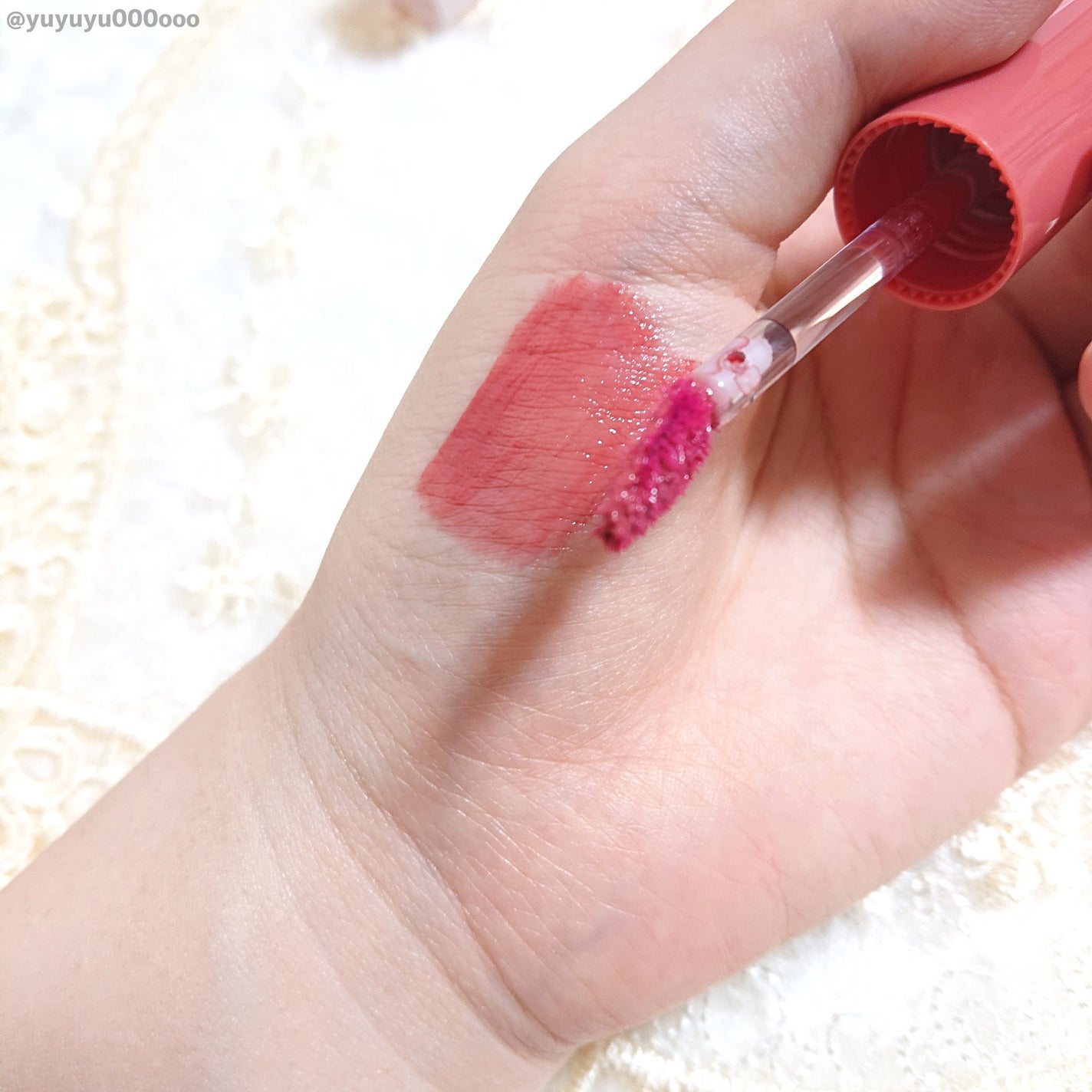 グラスティントシロップ/キャンメイク/リップティントを使ったクチコミ(7枚目)