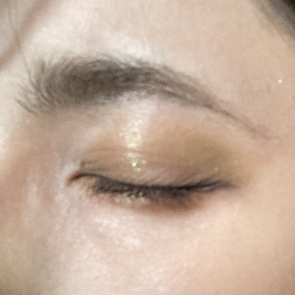 シュガートゥインクルリキッドシャドウ/HOJO/リキッドアイシャドウを使ったクチコミ（3枚目）