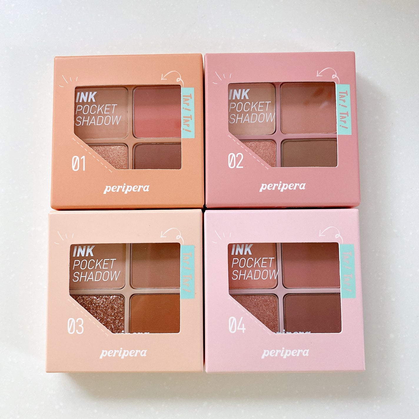 インク ポケット シャドウ パレット(AD)/PERIPERA/アイシャドウパレットを使ったクチコミ(3枚目)