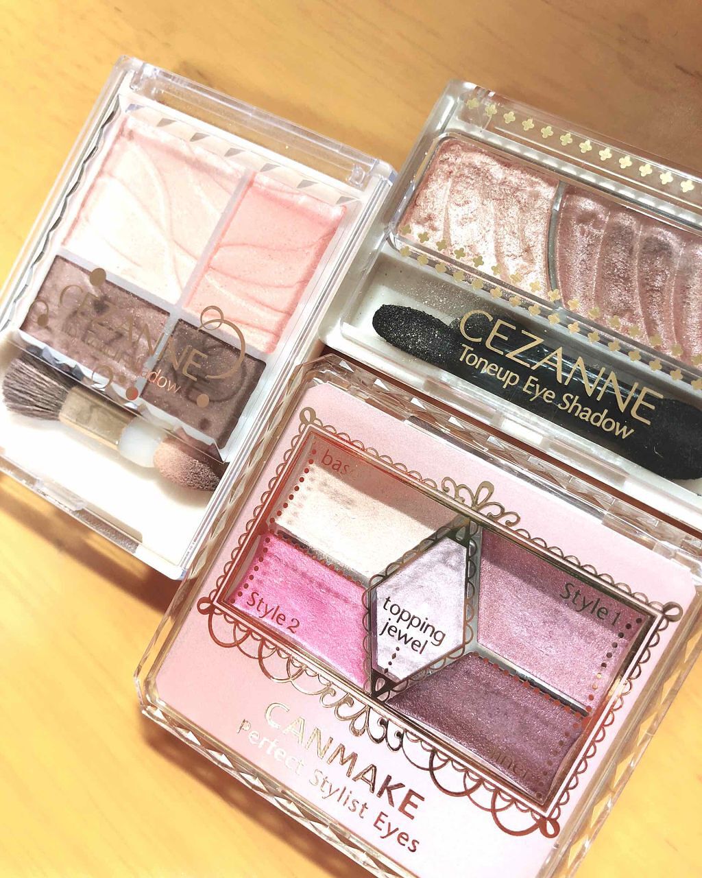 エアリータッチシャドウ/CEZANNE/アイシャドウパレットを使ったクチコミ（1枚目）