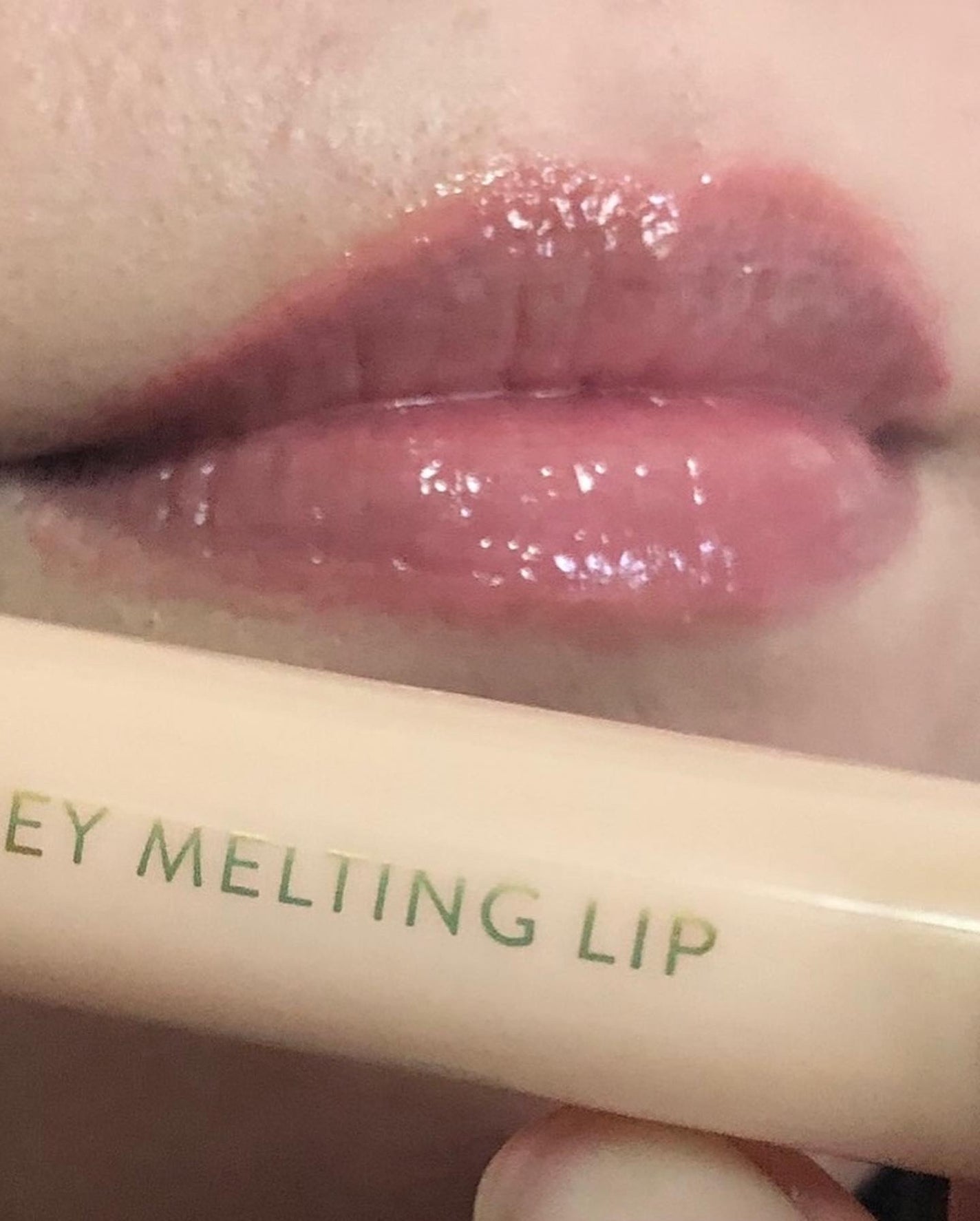 ハニーメルティングリップ/ネイチャーリパブリック/口紅を使ったクチコミ(5枚目)