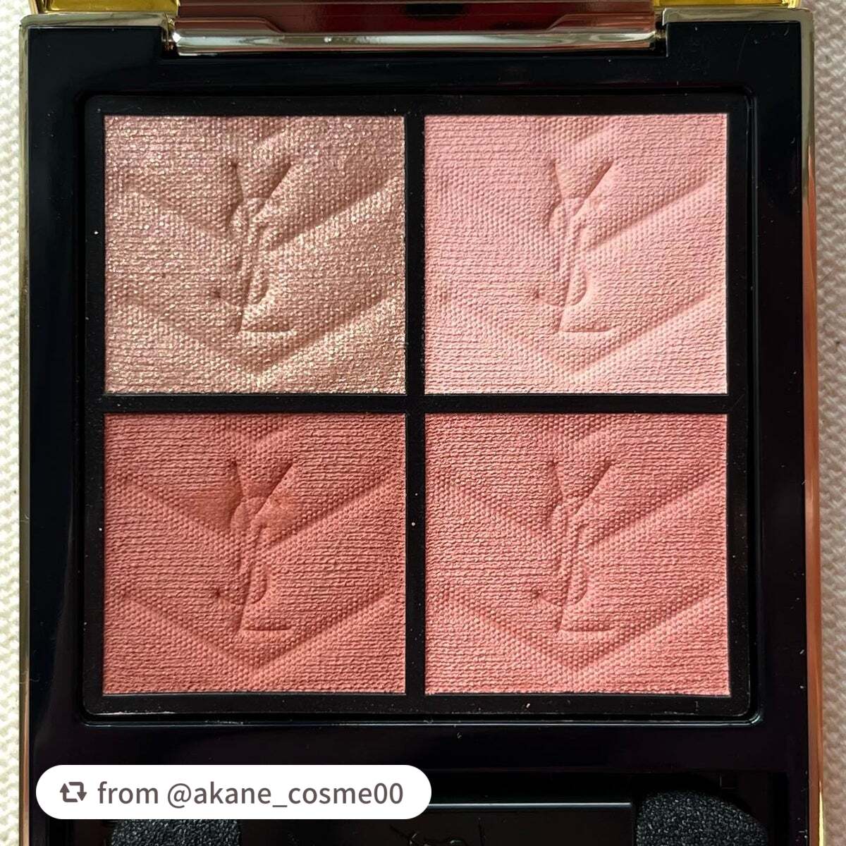 クチュール ミニ クラッチ/YVES SAINT LAURENT BEAUTE/アイシャドウパレットを使ったクチコミ(3枚目)