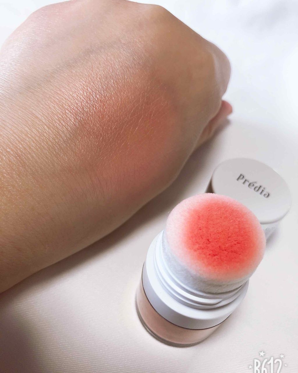 パフアップ チーク/Prédia/パウダーチークを使ったクチコミ（2枚目）
