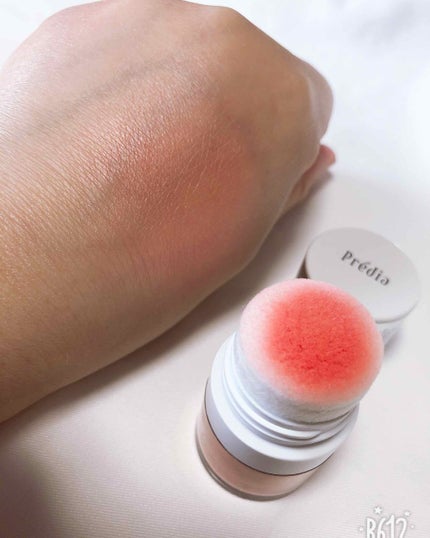 パフアップ チーク/Prédia/パウダーチークを使ったクチコミ(2枚目)