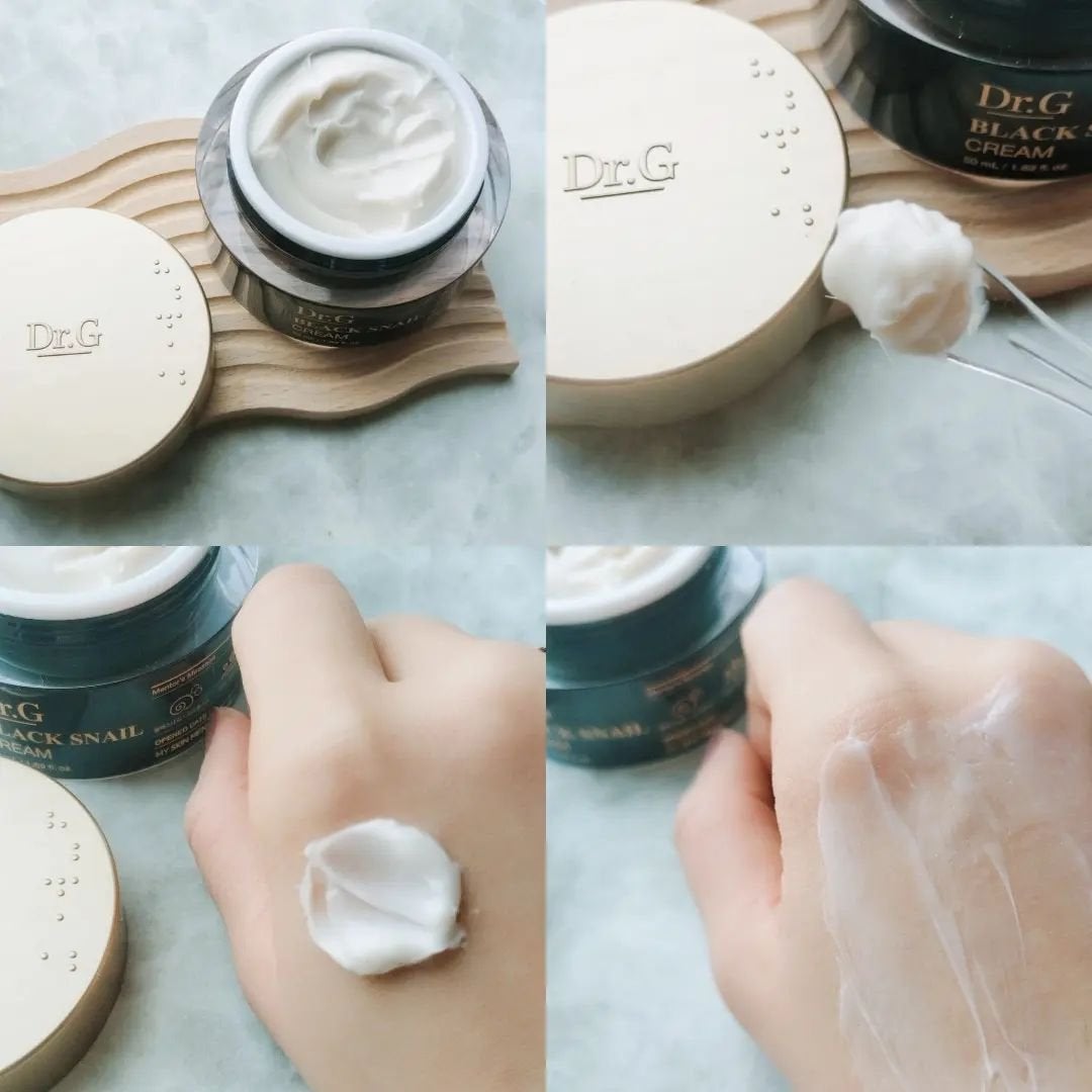 ブラックスネイル クリーム/Dr.G/フェイスクリームを使ったクチコミ(2枚目)