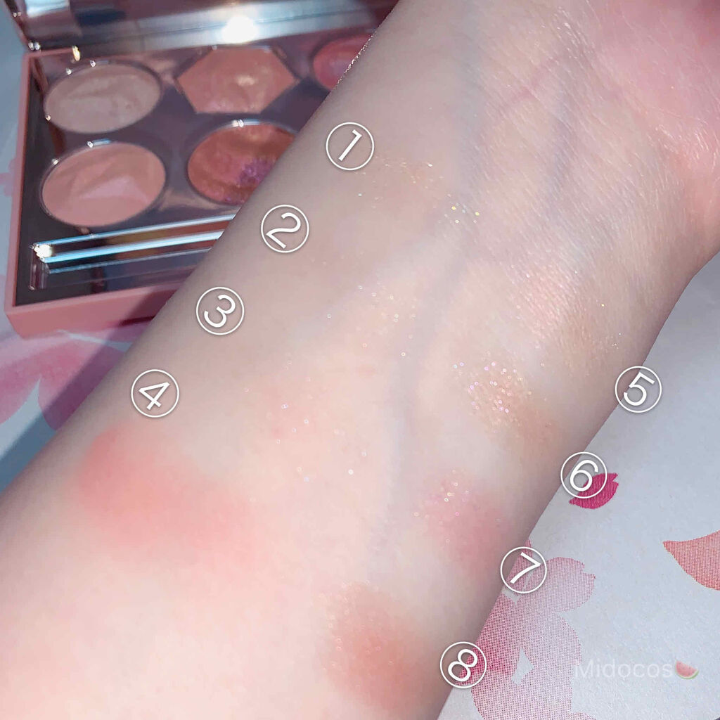 プリズム エアー アイ パレット/CLIO/アイシャドウパレットを使ったクチコミ（3枚目）