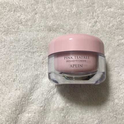 APLIN ピンクティーツリークリームのクチコミ「APLIN様より提供して頂き
使用しております🙇♀️
ピンクティーツリークリーム
保湿成.....」(2枚目)
