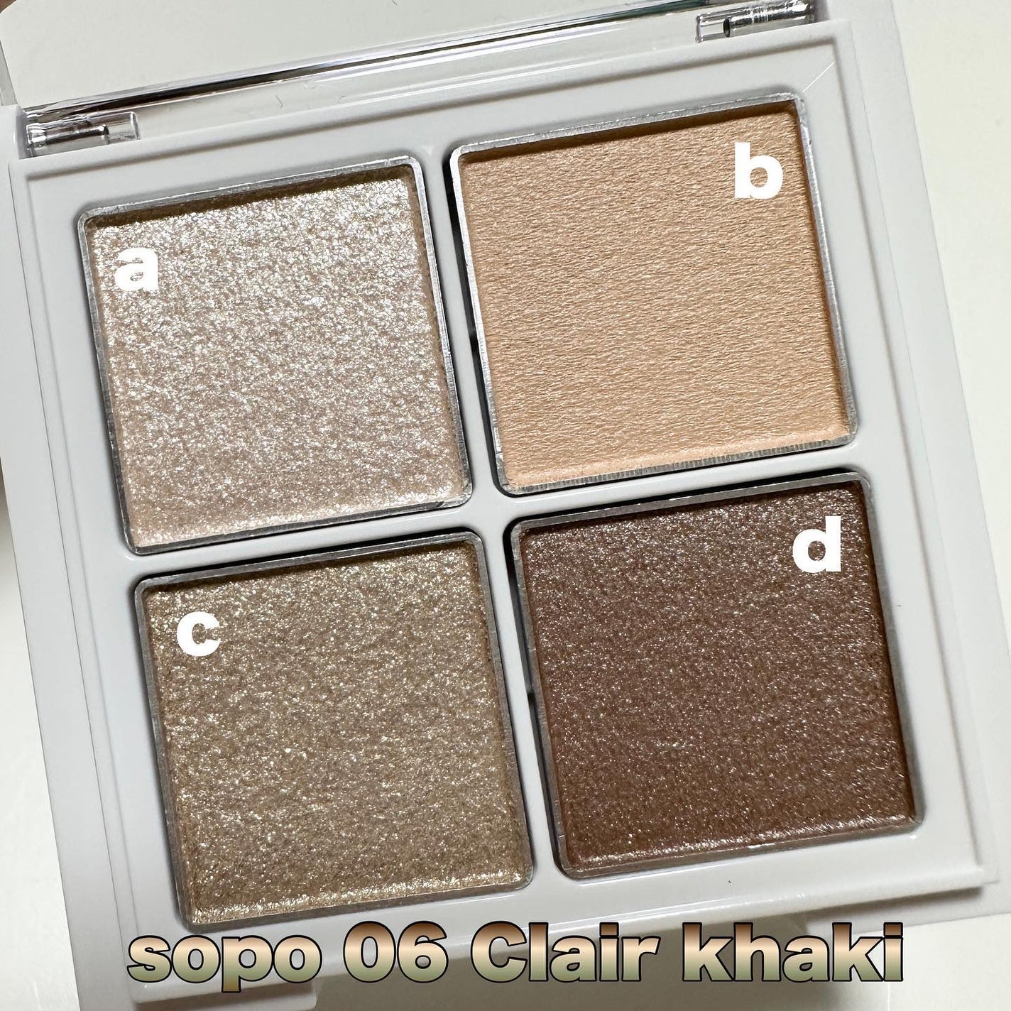 アイパレット/sopo/アイシャドウパレットを使ったクチコミ(1枚目)