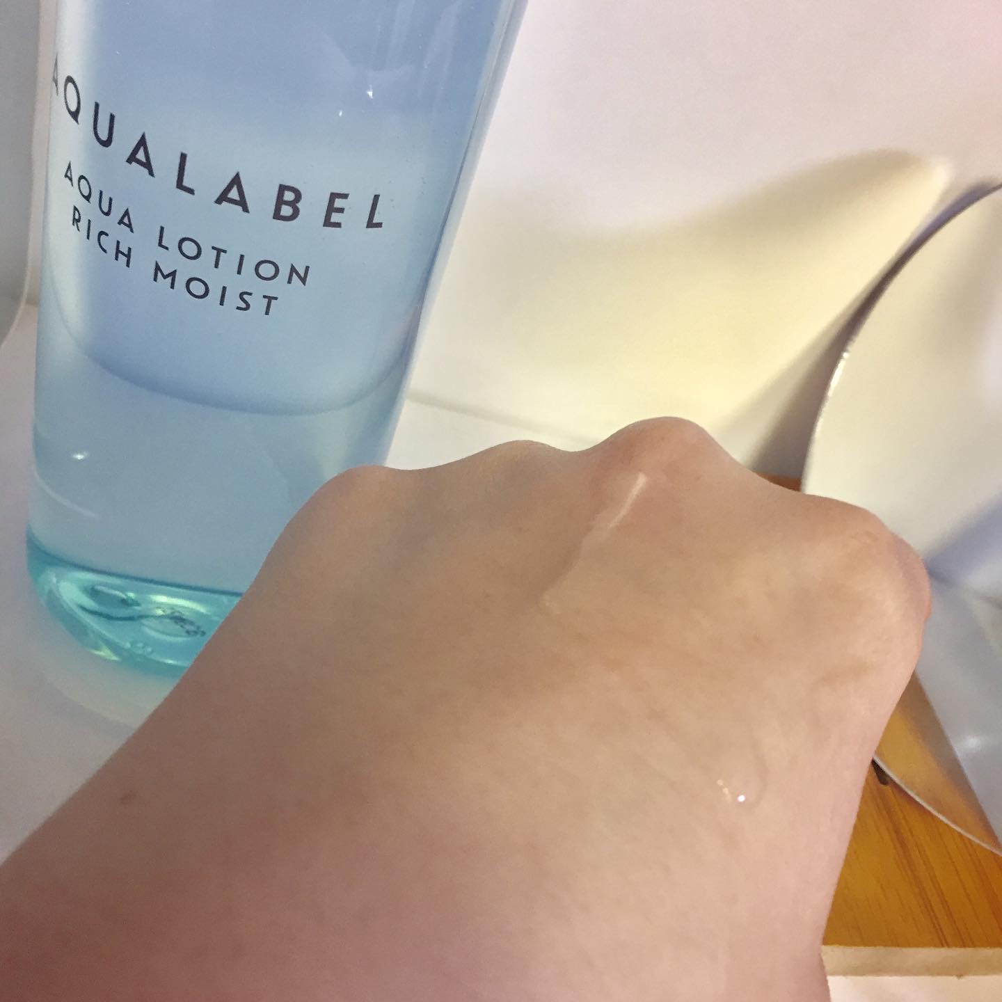 アクアローション (さっぱり・しっとり)/アクアレーベル/化粧水を使ったクチコミ（3枚目）
