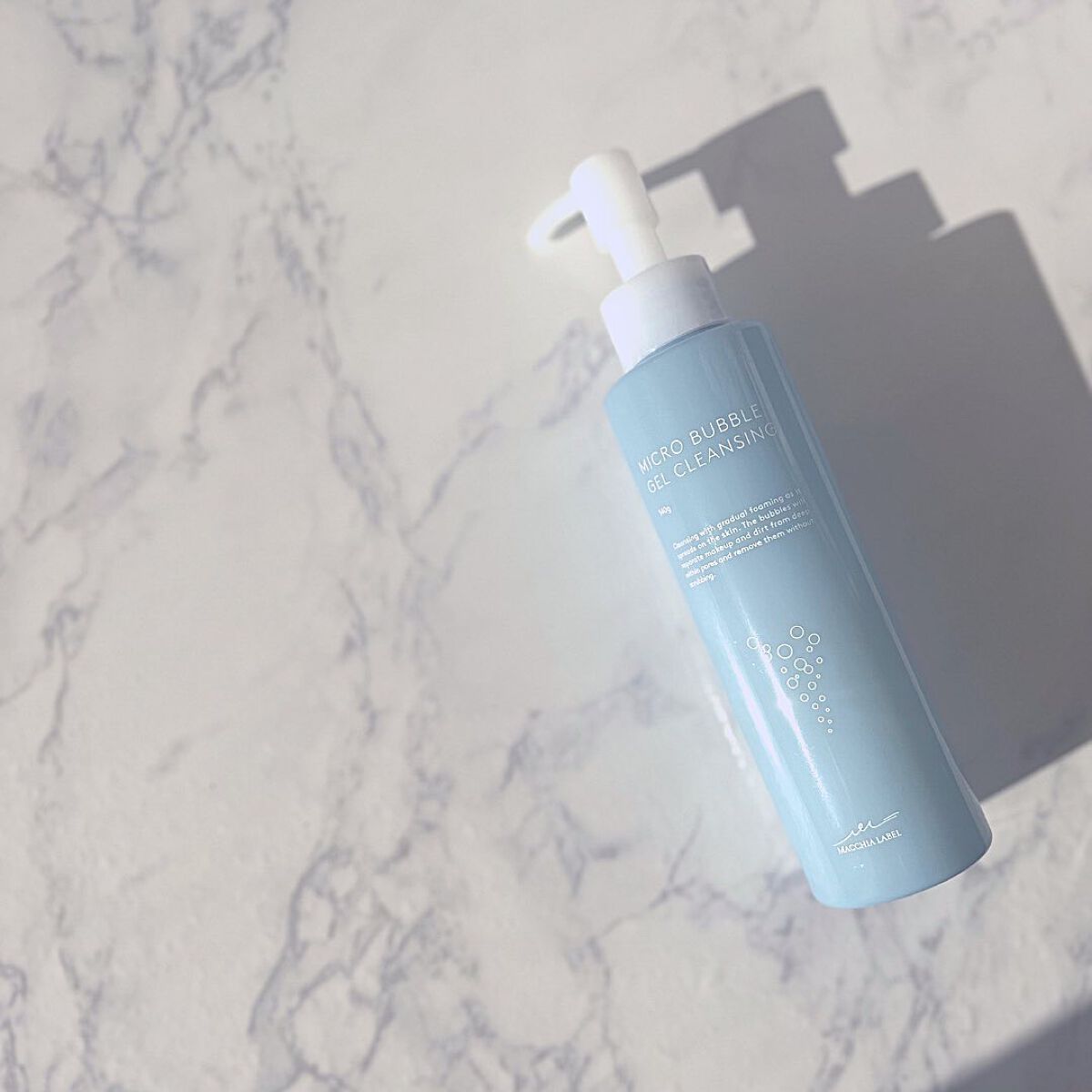 マイクロバブルジェルクレンジング/Macchia Label/クレンジングジェルを使ったクチコミ(4枚目)