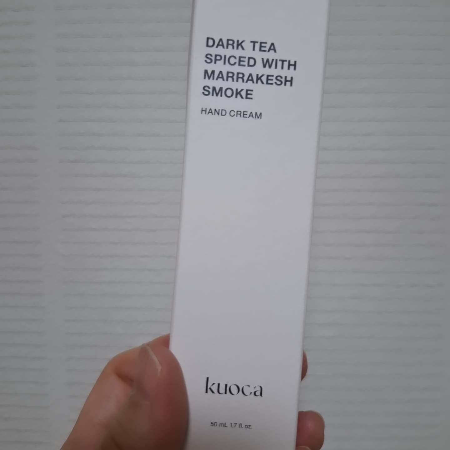 ダークティー ハンドクリーム/KUOCA/ハンドクリームを使ったクチコミ（1枚目）