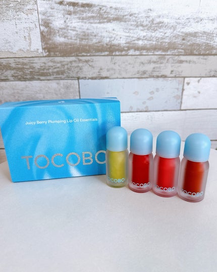 ジューシーベリープランピングリップオイル/TOCOBO/リップグロスを使ったクチコミ(9枚目)