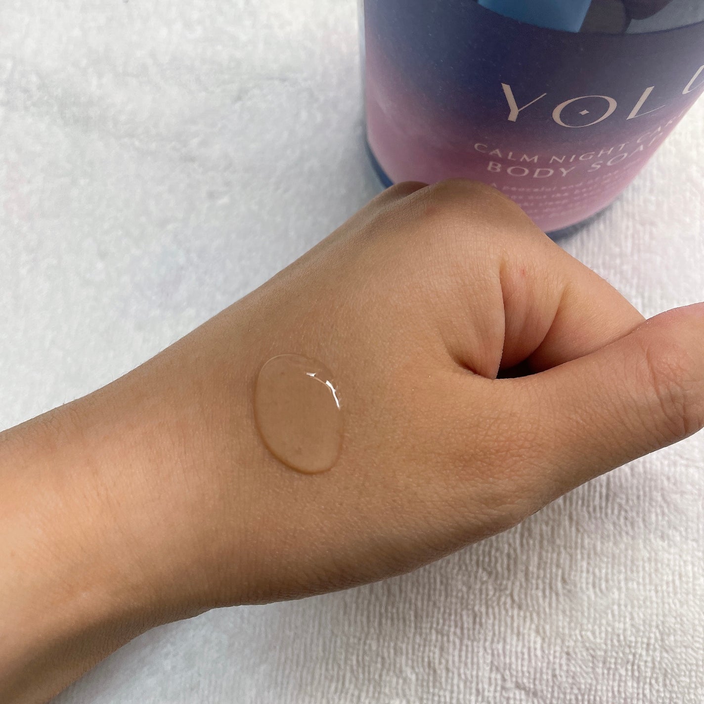 カームナイトケアボディソープ/YOLU/ボディソープを使ったクチコミ(2枚目)