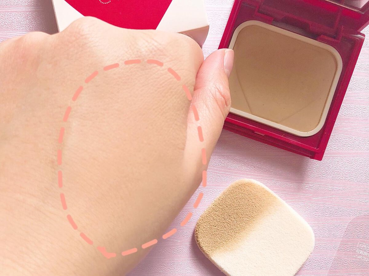 プロフィニッシュファンデーション/インテグレート/パウダーファンデーションを使ったクチコミ(4枚目)