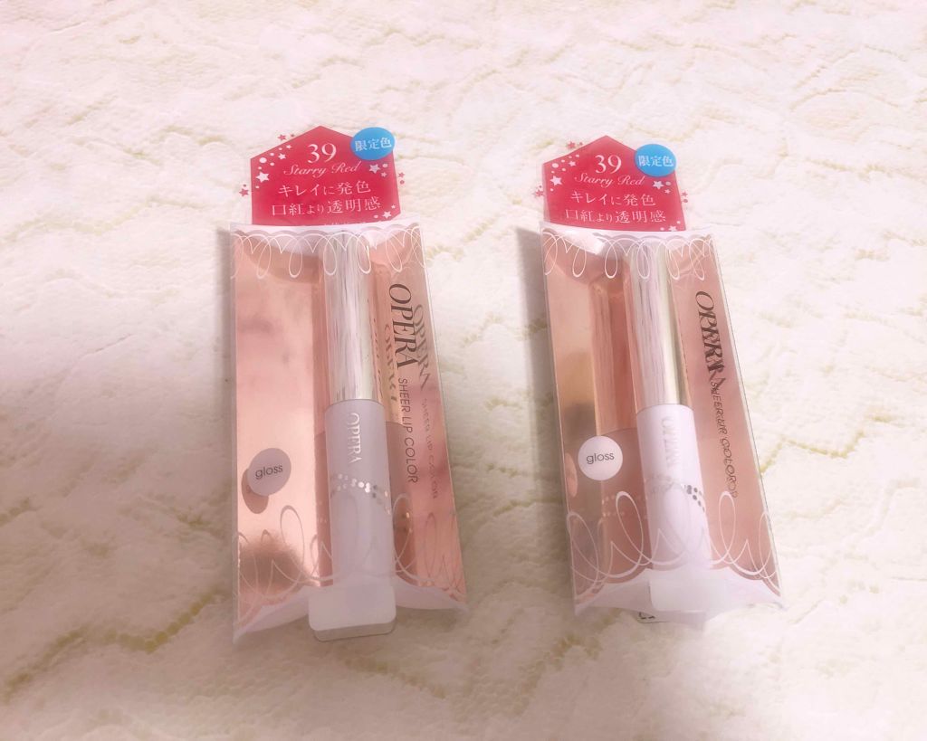 オペラ シアーリップカラー RN/OPERA/リップグロスを使ったクチコミ（1枚目）