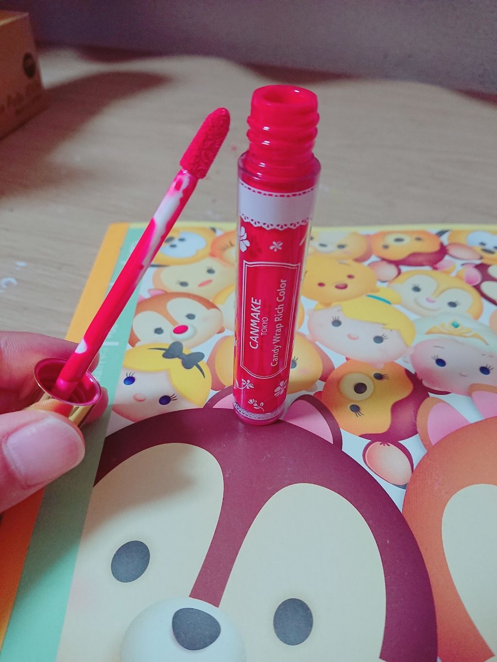 キャンディラップリッチカラー/キャンメイク/リップグロスを使ったクチコミ（2枚目）