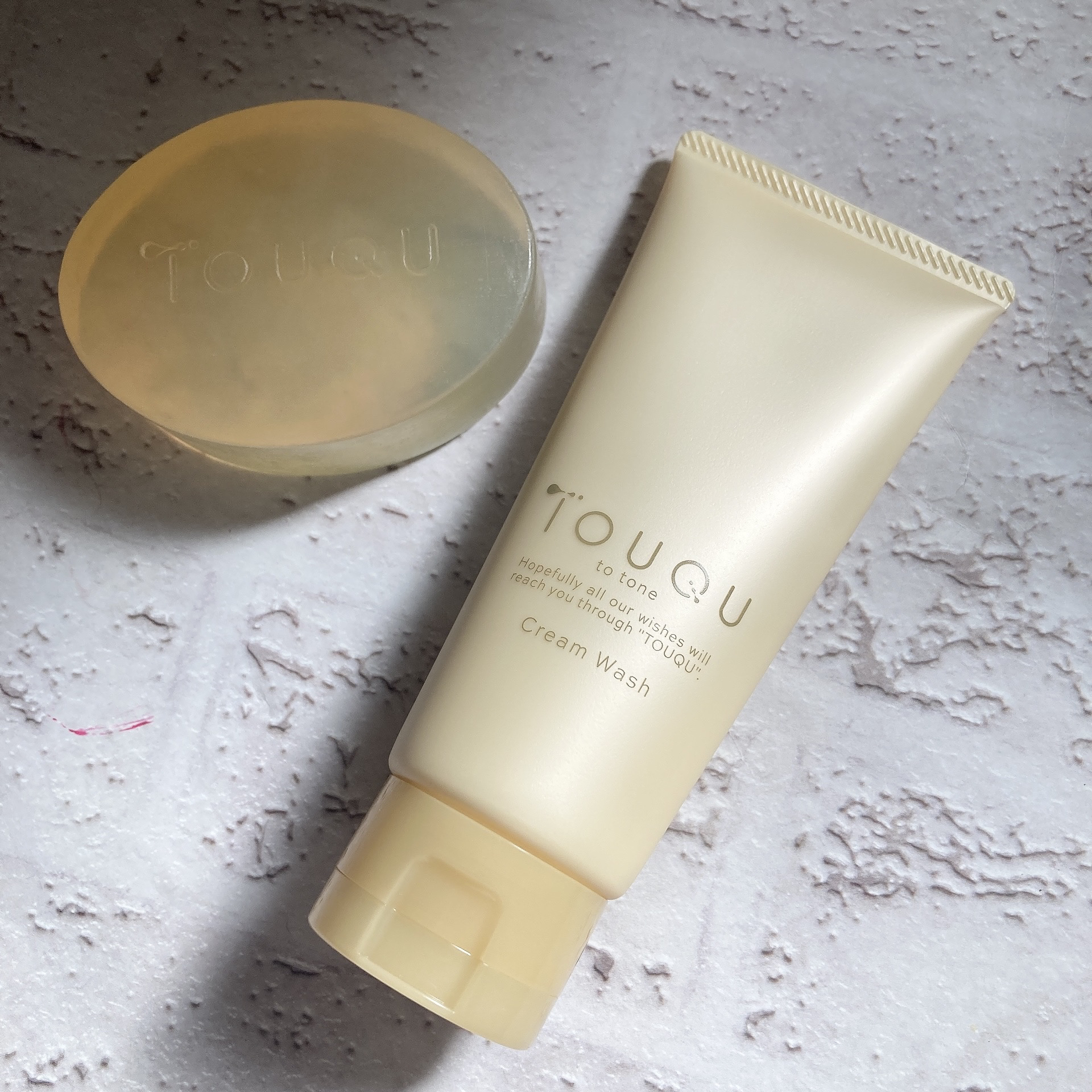 TOUQU to tone　シュガーソープ/TOUQU to tone/洗顔石鹸を使ったクチコミ（1枚目）