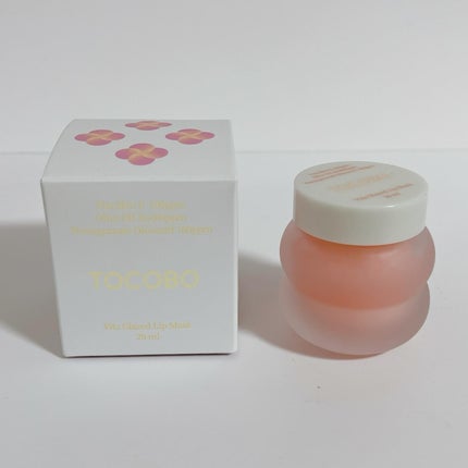 ビタグレーズドリップマスク/TOCOBO/リップマスクを使ったクチコミ(4枚目)