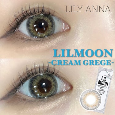 〖主役級のきらめく瞳に！〗

\高発色盛れ透明感カラコン！/
⁡
❤︎LILMOON <CREAM GREGE>
✓DIA 14.4mm
✓BC 8.6mm
✓着色直径 13.6mm
✓含水率 38%
