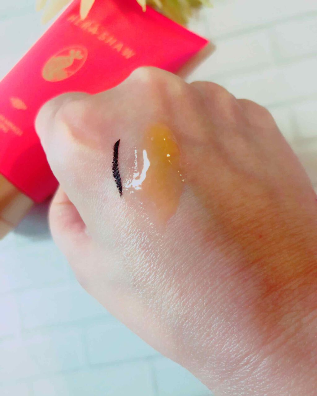 レッドパワーミラクルクレンジング/ヘラショー/クレンジングジェルを使ったクチコミ(2枚目)