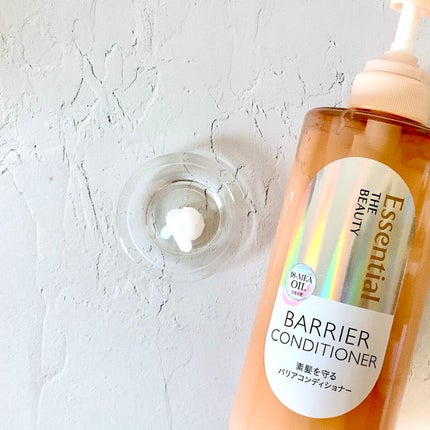 ザビューティ 髪のキメ美容素髪を守る バリアシャンプー/コンディショナー/エッセンシャル/シャンプー・コンディショナーを使ったクチコミ(5枚目)