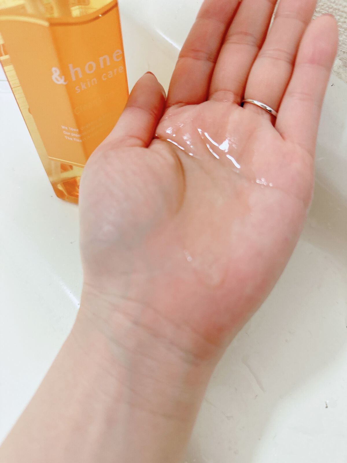 アンドハニー クレンジングオイル/&honey/オイルクレンジングを使ったクチコミ(2枚目)