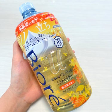 ザ ボディ 泡タイプ ボディウォッシュ 金木犀の香り 詰め替え 780ml/ビオレu/ボディソープの画像