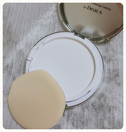 スリムフィット エバーラスティング クッション/Dear.A/クッションファンデーションを使ったクチコミ(4枚目)