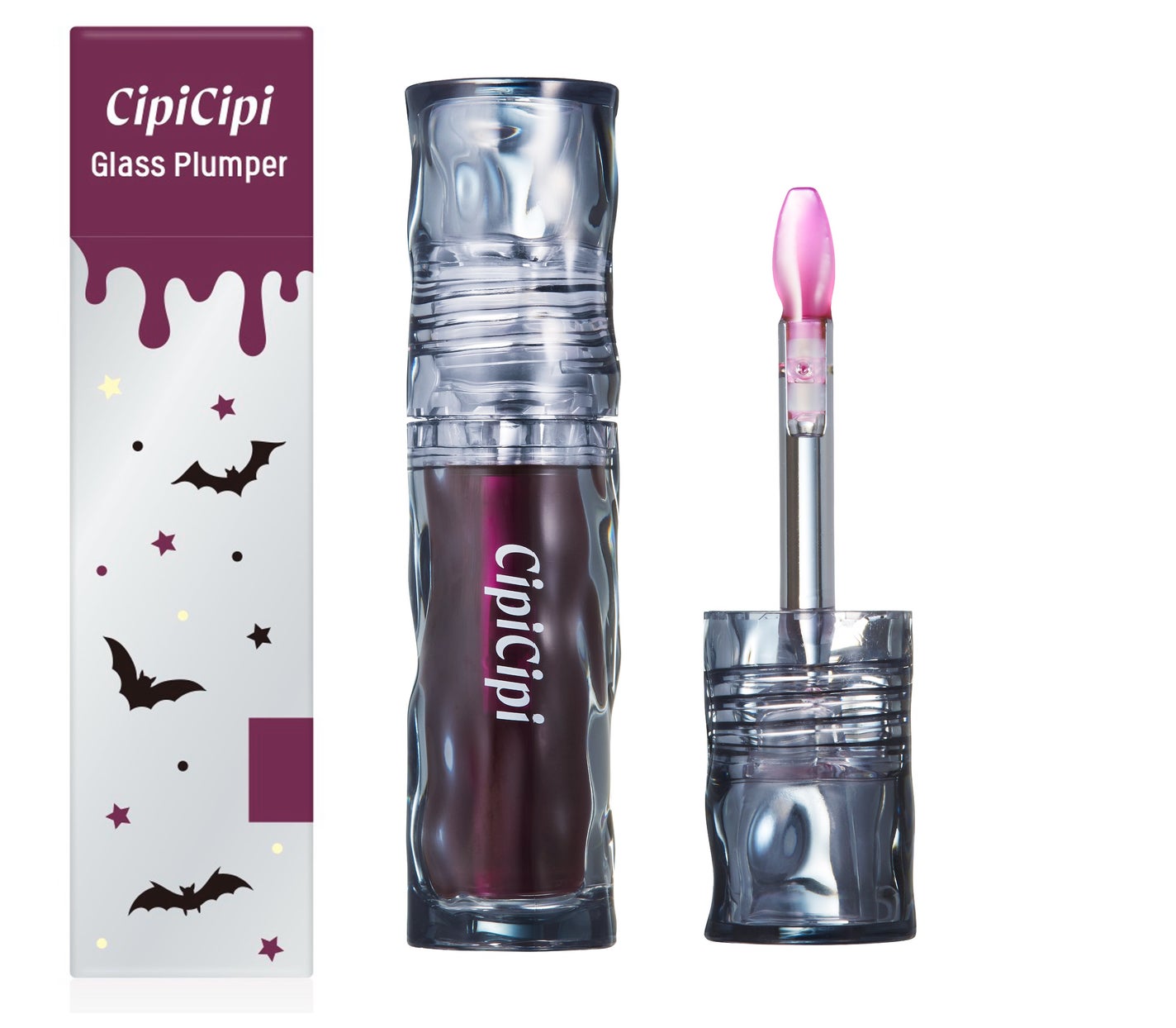 CipiCipiの大人気リップ「ガラスプランパー」からハロウィン限定色「ヴァンパイアレッド」が登場!の画像