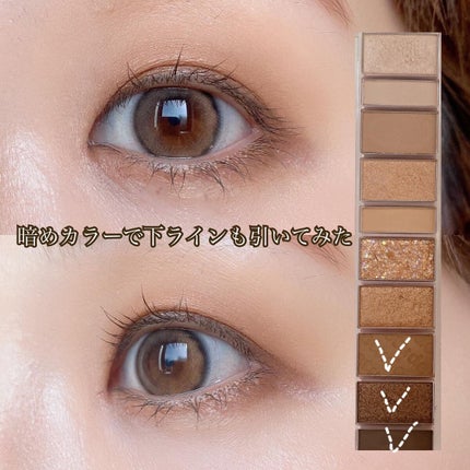 プレイカラー アイシャドウ/ETUDE/アイシャドウパレットを使ったクチコミ(5枚目)