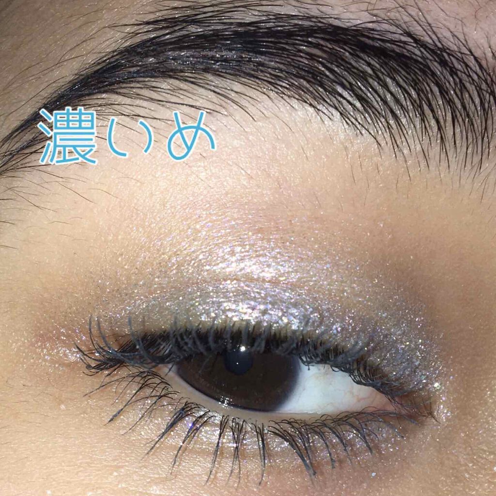 グリッタープリズム シャドウ/MISSHA/グリッターを使ったクチコミ(3枚目)