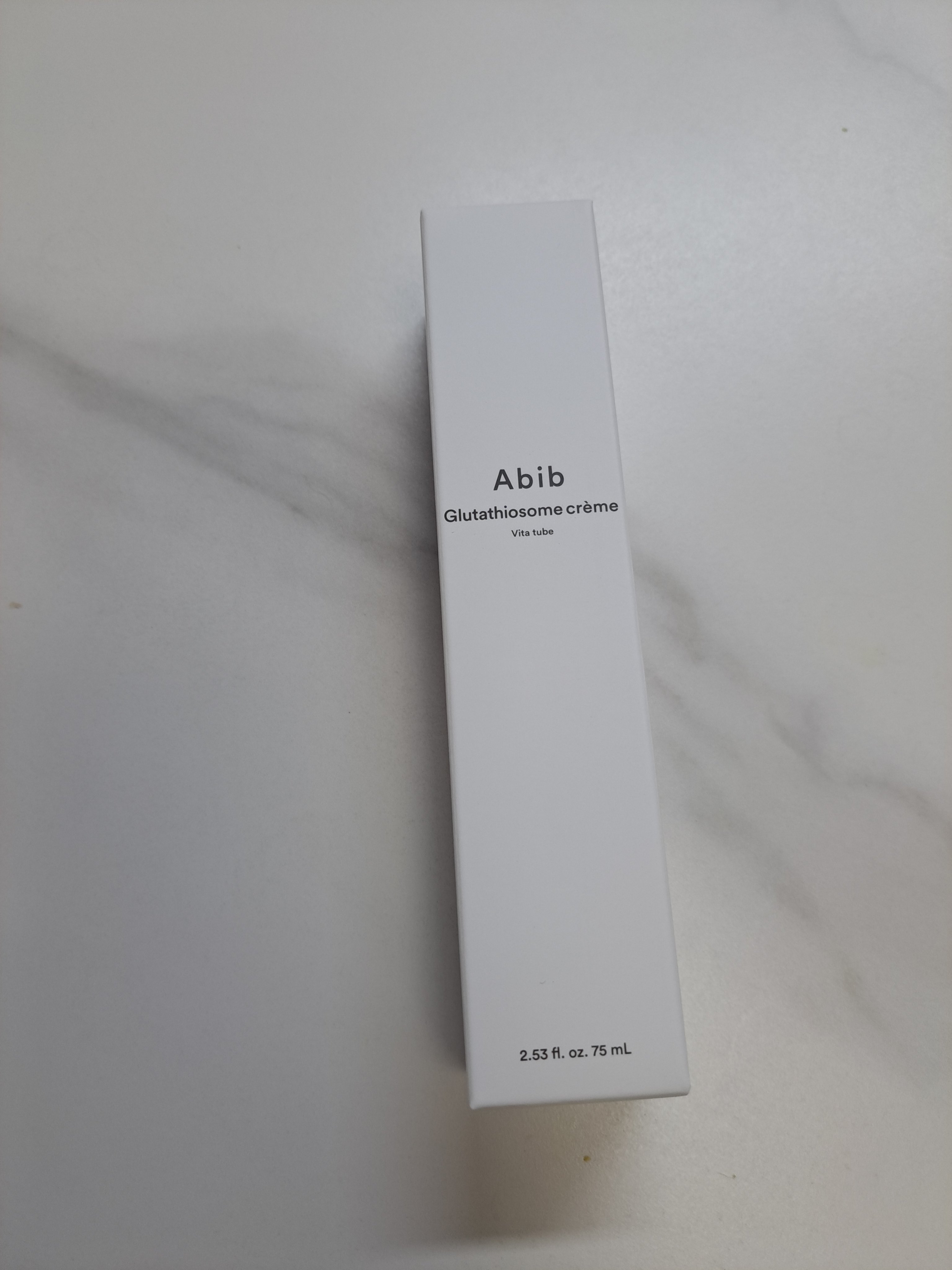 アビブ　グルタチオンソームクリームビタチューブ/Abib /フェイスクリームを使ったクチコミ（2枚目）