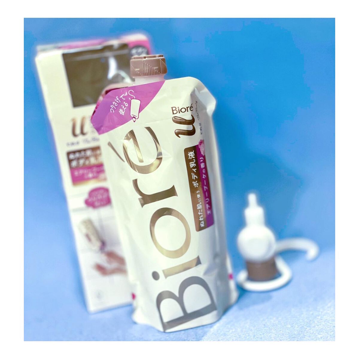 ザ ボディ ぬれた肌に使うボディ乳液 エアリーブーケの香り/ビオレu/ボディミルクを使ったクチコミ(1枚目)