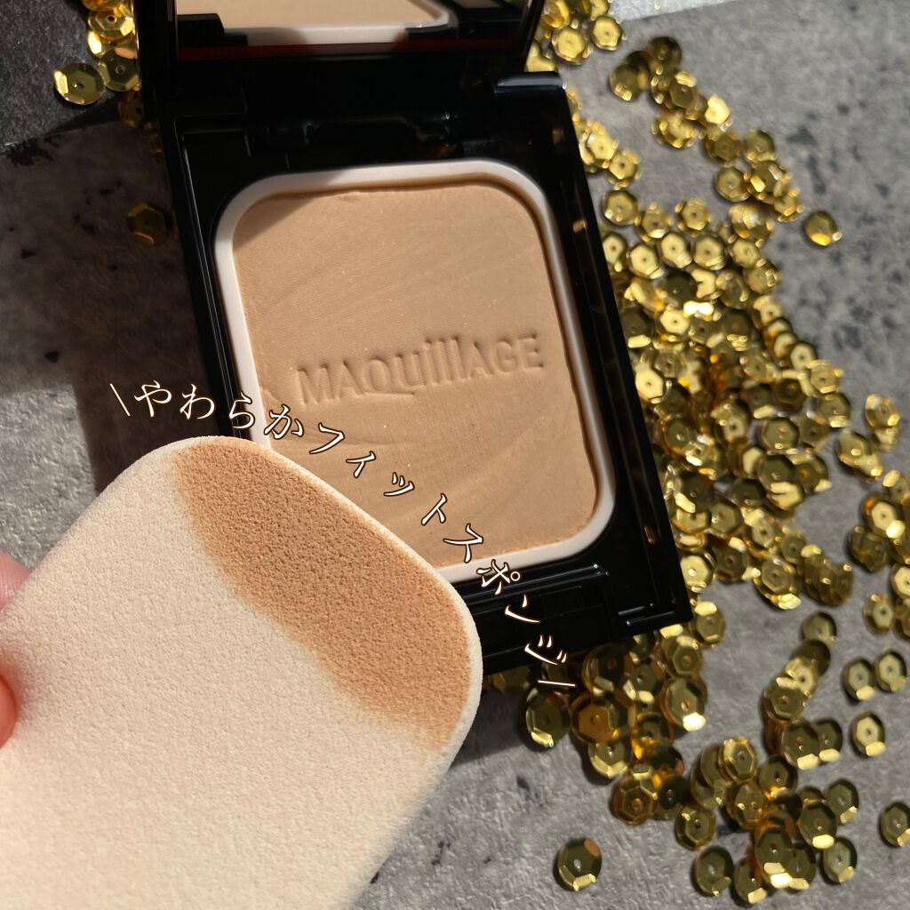 ドラマティックパウダリー EX/マキアージュ/パウダーファンデーションを使ったクチコミ(2枚目)