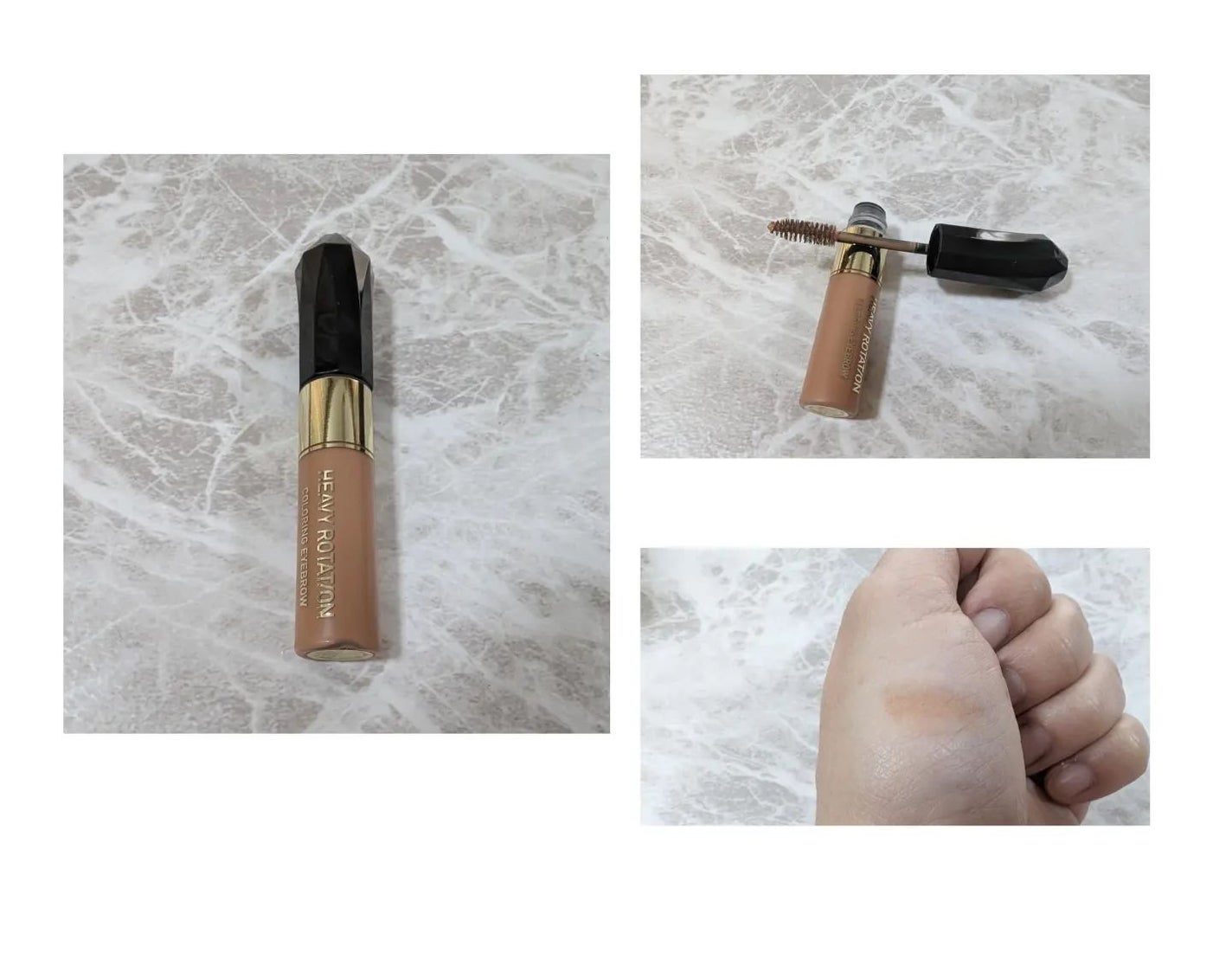 カラーリングアイブロウ/ヘビーローテーション/眉マスカラを使ったクチコミ(3枚目)