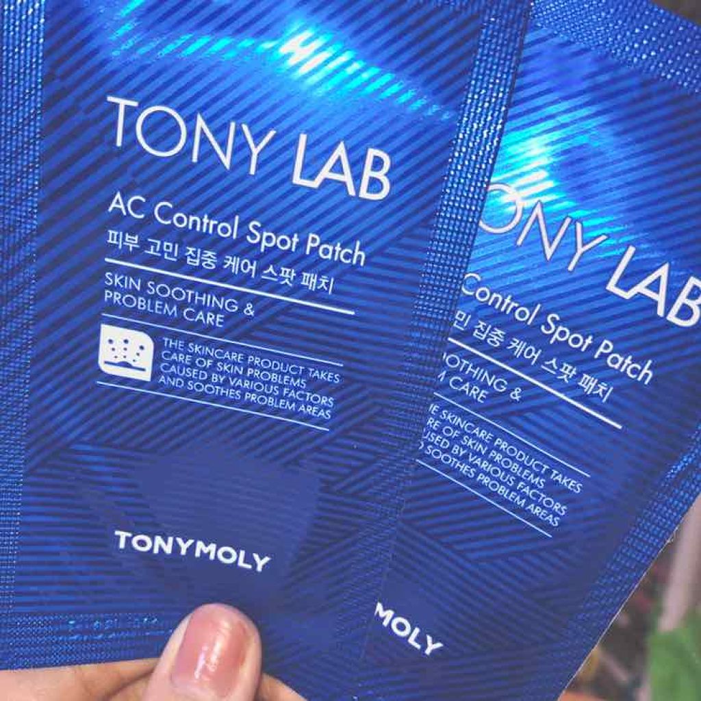 トニーラボ ACコントロール スポット パッチ/TONYMOLY/にきびパッチを使ったクチコミ(2枚目)