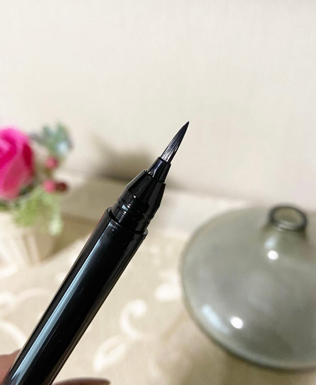 お化粧ふでぺん 目元用 毛筆細字/くれ竹 /リキッドアイライナーを使ったクチコミ(2枚目)