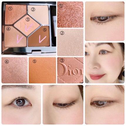 【旧】サンク クルール クチュール/Dior/アイシャドウパレットを使ったクチコミ(6枚目)