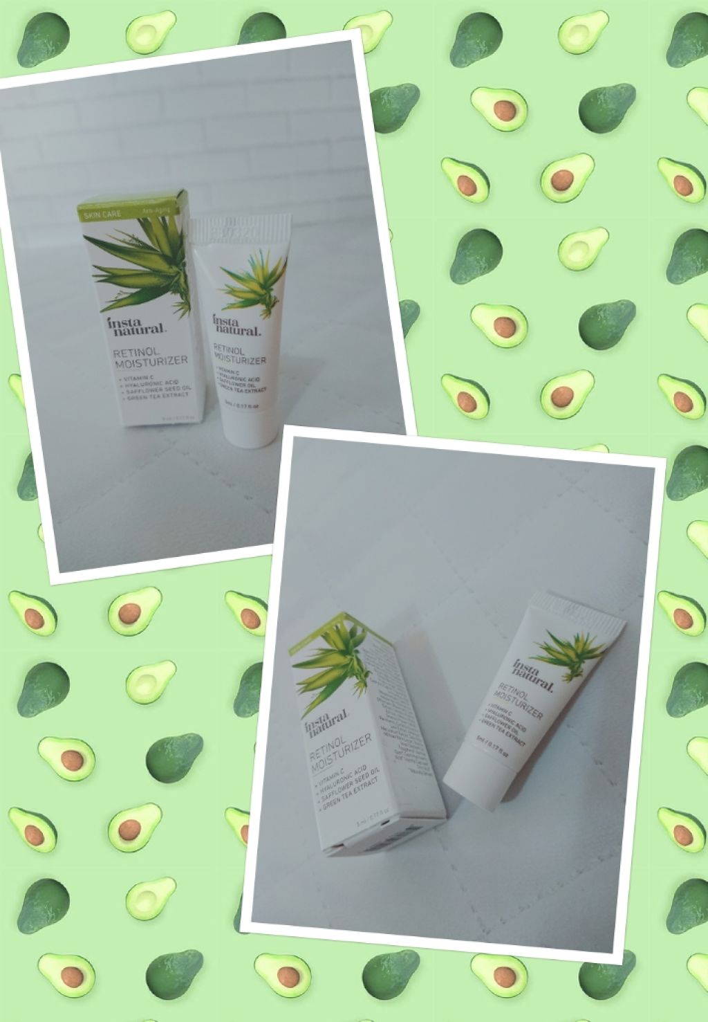 レチノールモイスチャーライザー/InstaNatural/フェイスクリームを使ったクチコミ（1枚目）