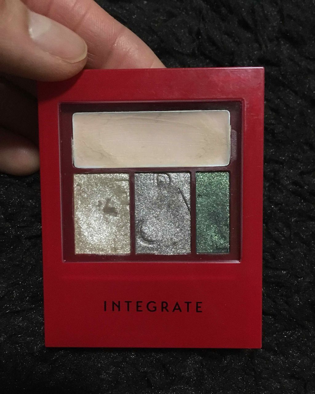 アクセントカラーアイズ CC/インテグレート/アイシャドウパレットを使ったクチコミ(1枚目)