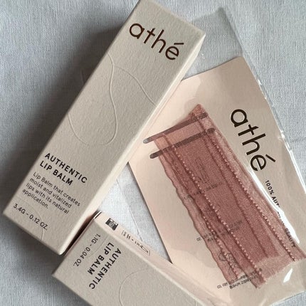 オーセンティック リップ バーム/athé/口紅を使ったクチコミ(7枚目)