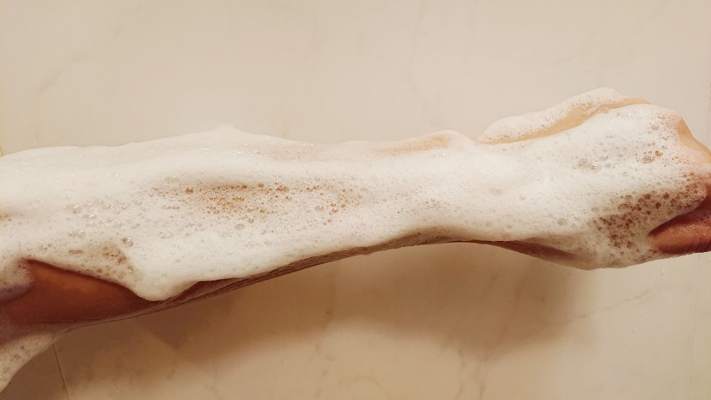 バウンシア ボディソープ ホワイトソープの香り/Bouncia/ボディソープを使ったクチコミ(4枚目)