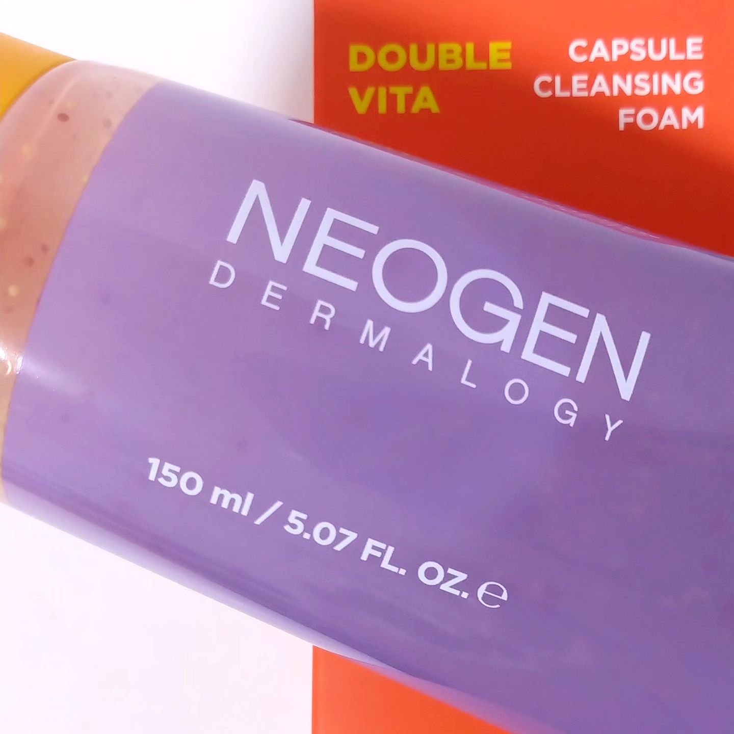 ダブルビタカプセルクレンジングフォーム/NEOGEN/洗顔フォームを使ったクチコミ（1枚目）