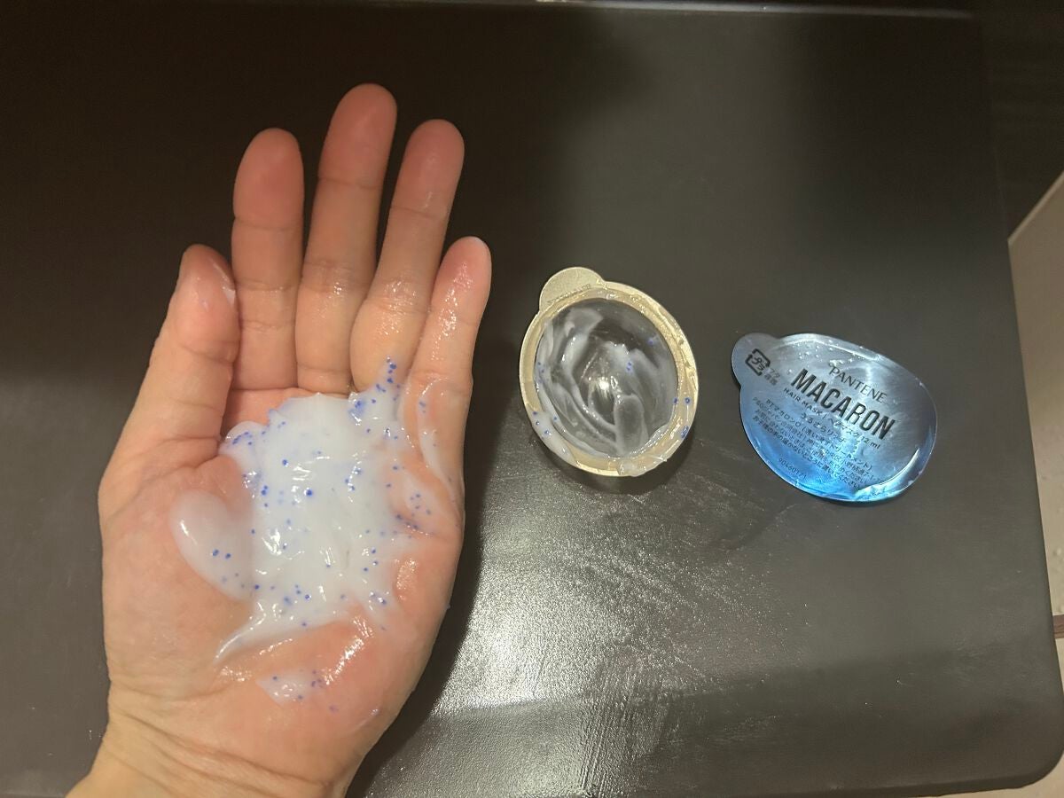 パンテーンマカロン ヘアマスク うるさらリッチ <洗い流すトリートメント>/パンテーン/ヘアマスク・ヘアパックを使ったクチコミ(3枚目)